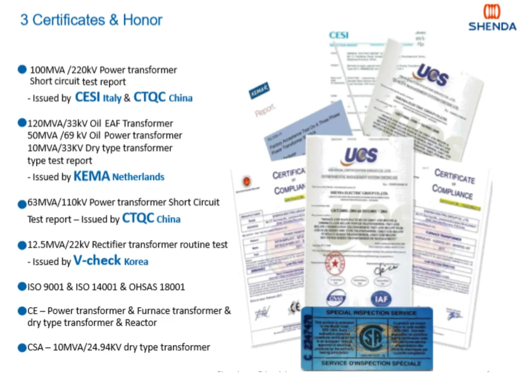IEEE IEC ISO CE 20 Years Professional 900kVA 0.38kv Rectifier Transformer