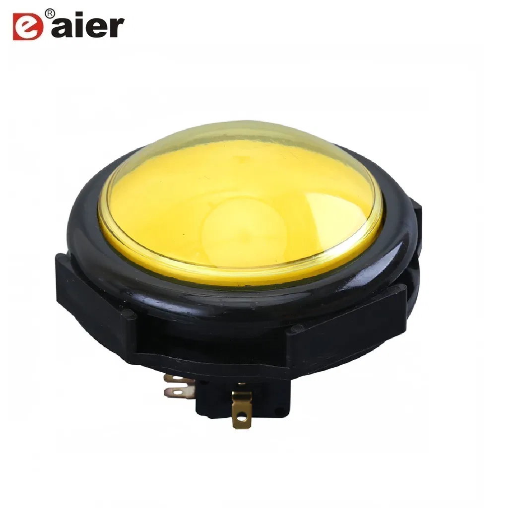 Illuminated Game Machine Push Button Micro Switch with Convex Round