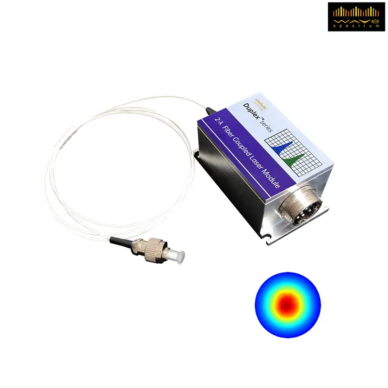 Duplex 2-Wavelength Fiber Coupled Laser Module