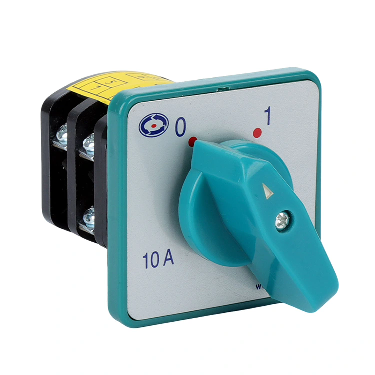 10A Combination Rotary Cam Switch 1.7kW