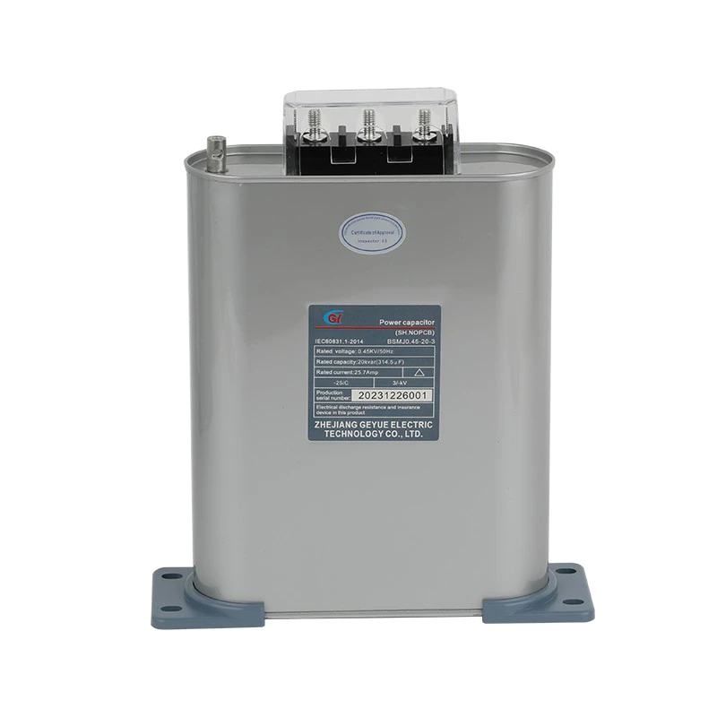 BSMJ Series Single Phase Self-healing Shunt Capacitor