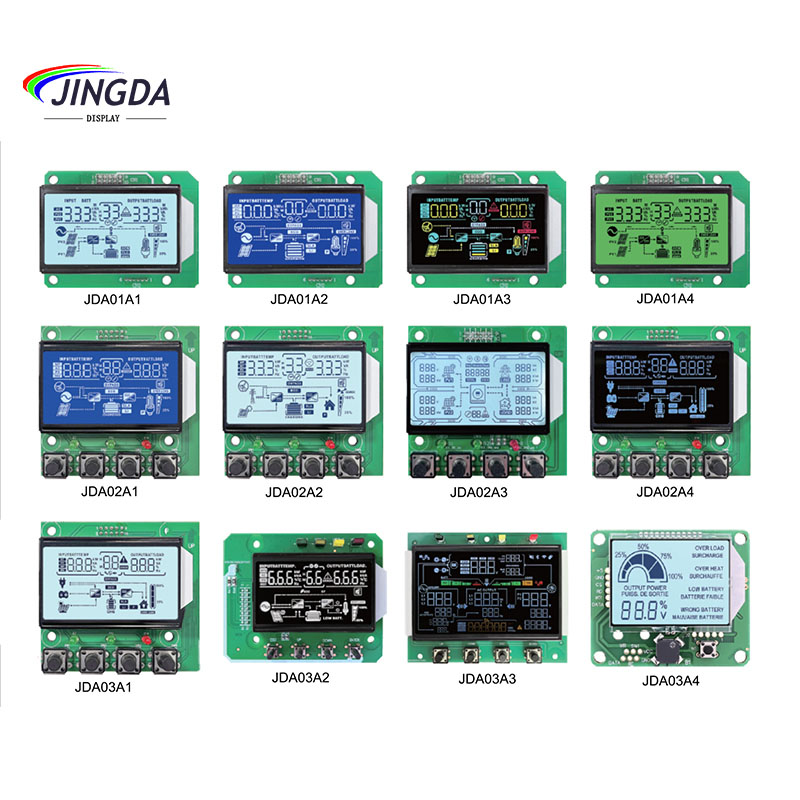 Segment LCD display for PV Inverter Solar Inverter