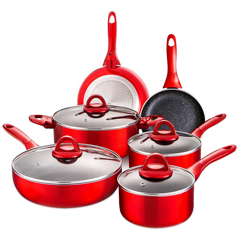 lightweight aluminum non-stick pans