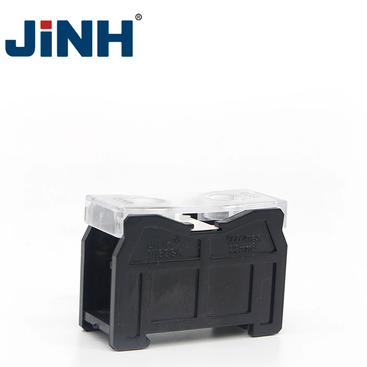 In60bk 90A 600V Terminal Block with 1poles Black Terminal Block