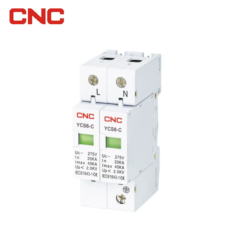 IP20 Gyro Type Power Surge Protector Air Circuit Breaker SPD with High Quality