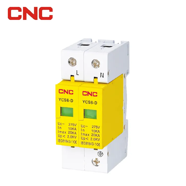 IP20 Gyro Type Power Surge Protector Air Circuit Breaker SPD with High Quality