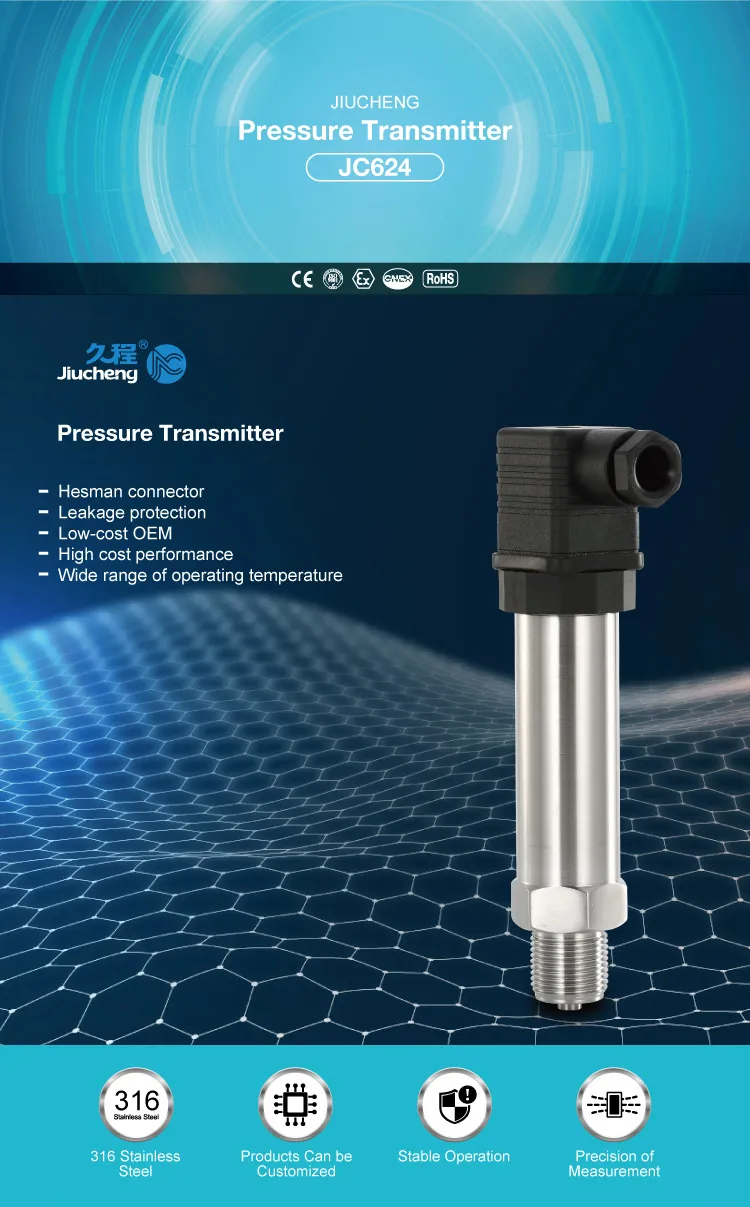 Jc624 Brake Oil Pressure Sensor Transmitter