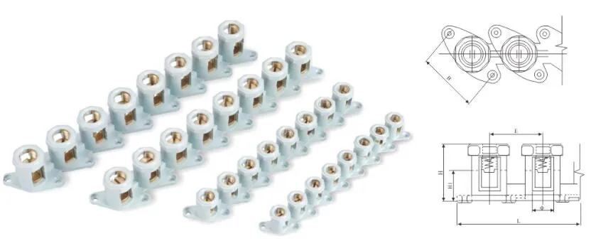 Jht8 16mm Busbar Connector Copper (JHT8-16) Terminal Block