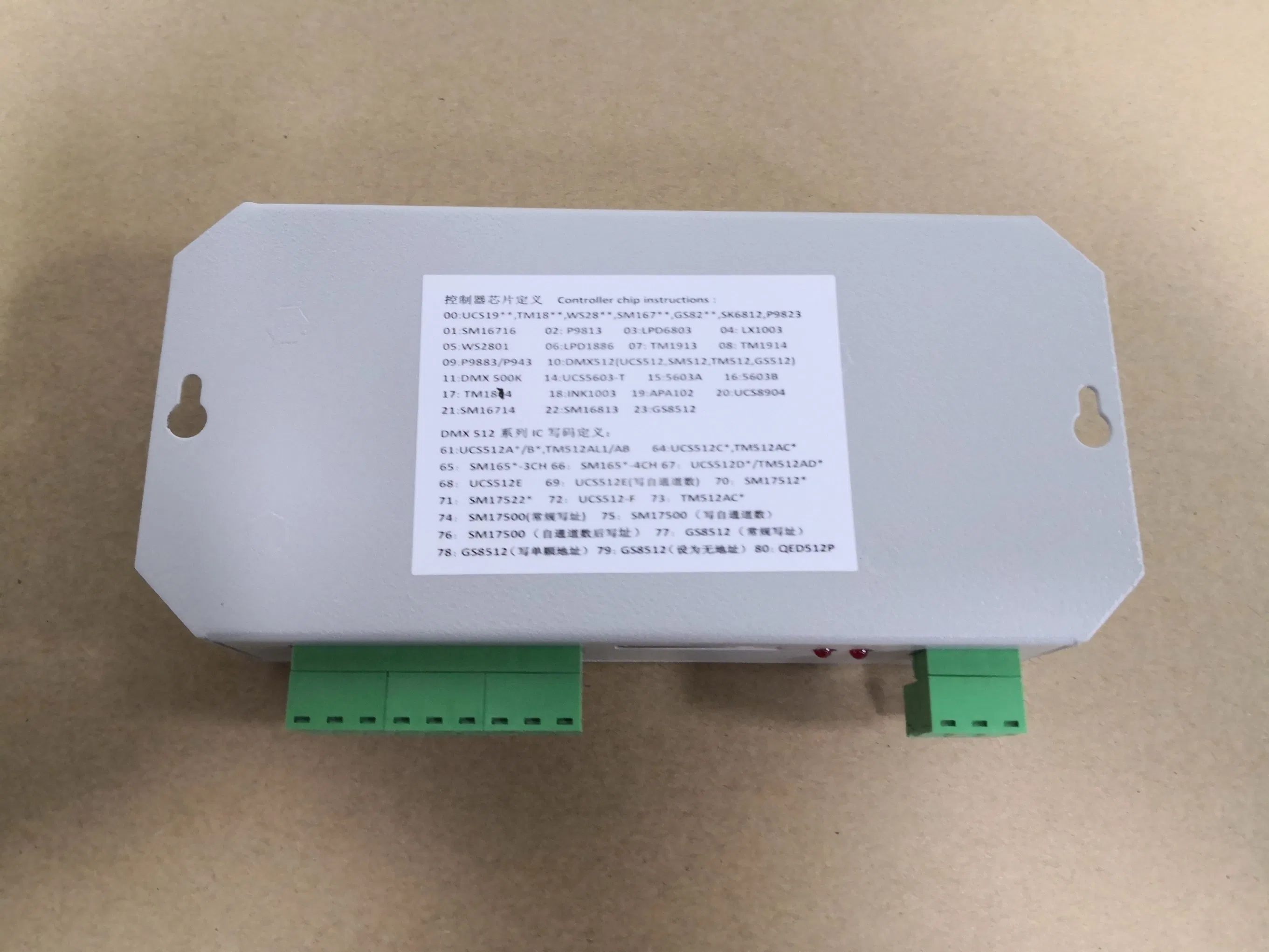 K-1000c Ws2812b Apa102c Sk6812 Ws2811 Ws2801 2048 Pixels Controller Addressable Programmable