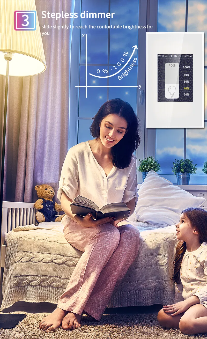 Lanbon Dimmer Smart Switch Support Tuya APP
