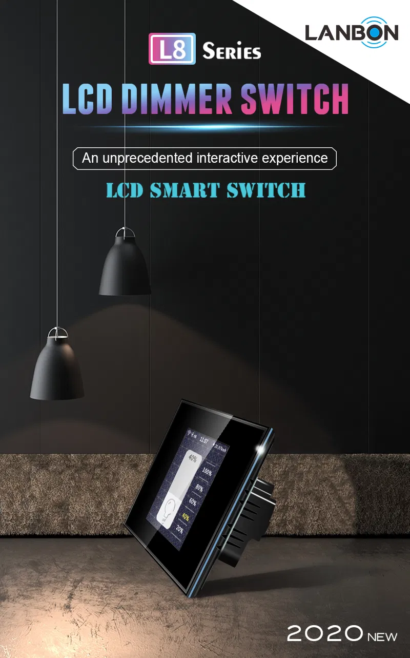 Lanbon Dimmer Smart Switch Support Tuya APP