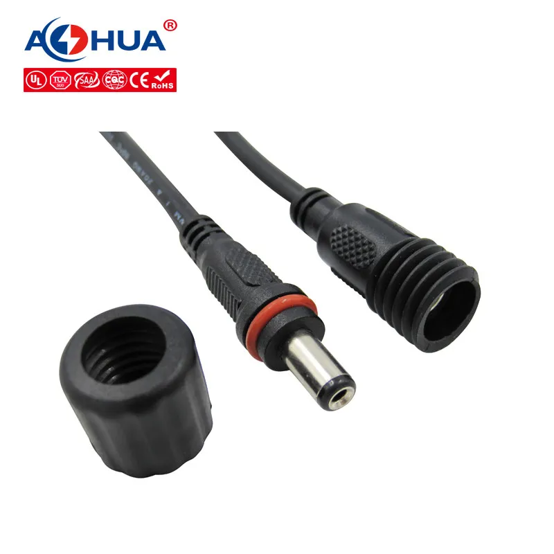 LED Power Signal Cable M13 Waterproof DC Connector