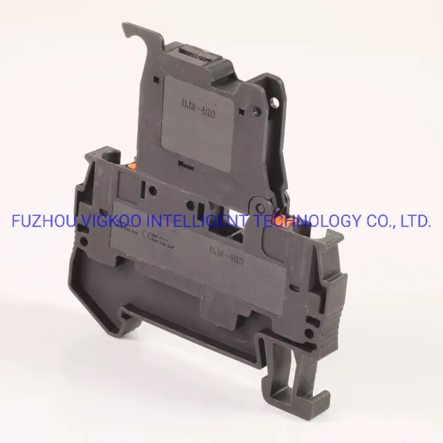 Level-Type Fuse 13mm Terminal Block Uj6-4rd Can Be Push Into Center of The Terminal for Circuit Testing