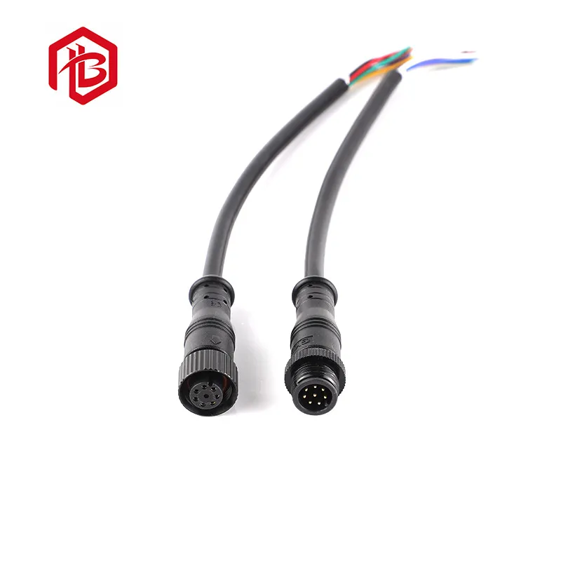 M12 2pins 3pins 4pins Waterproof Connector