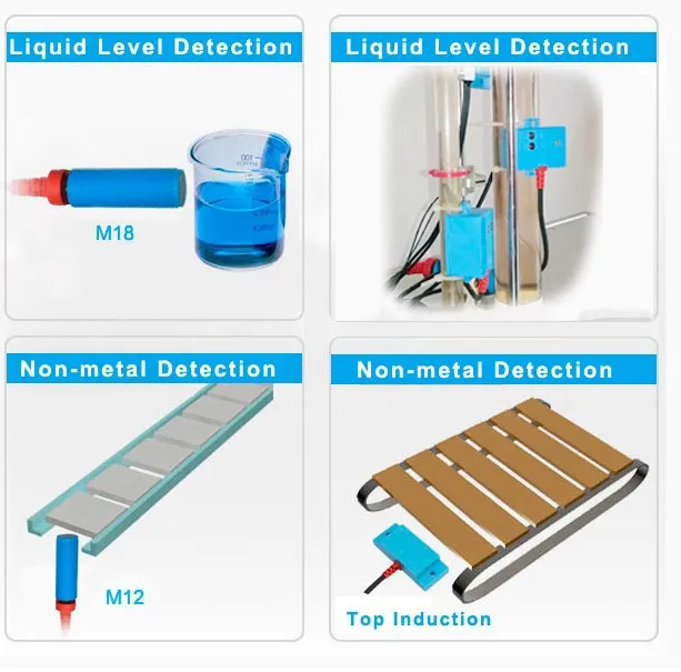 M12 PNP Type Tubular DC 24V Capacitive Proximity Sensor Manufacturer