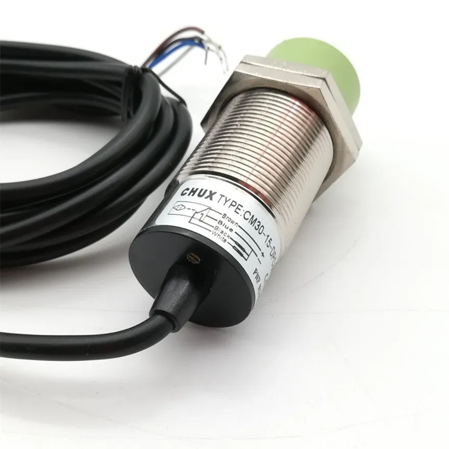 M30 Cylinder No+Nc 15mm Count Bottles Capacitance Proximity Sensor Switch PNP
