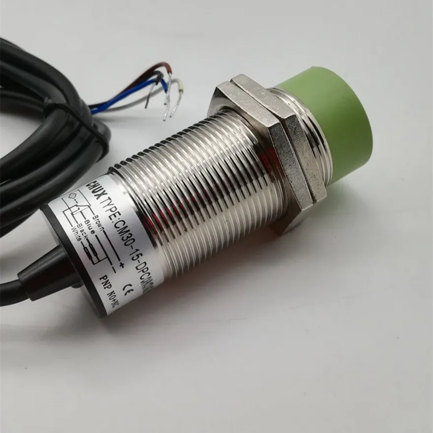 M30 Cylinder No+Nc 15mm Count Bottles Capacitance Proximity Sensor Switch PNP