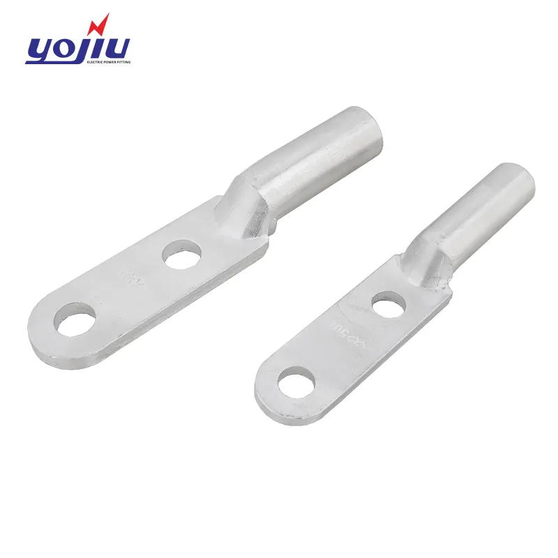 Manufactured Aluminium Terminal Connector 2 Holes Cable Lugs