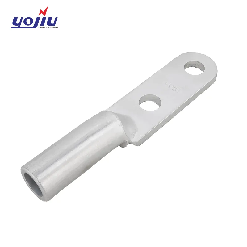 Manufactured Aluminium Terminal Connector 2 Holes Cable Lugs