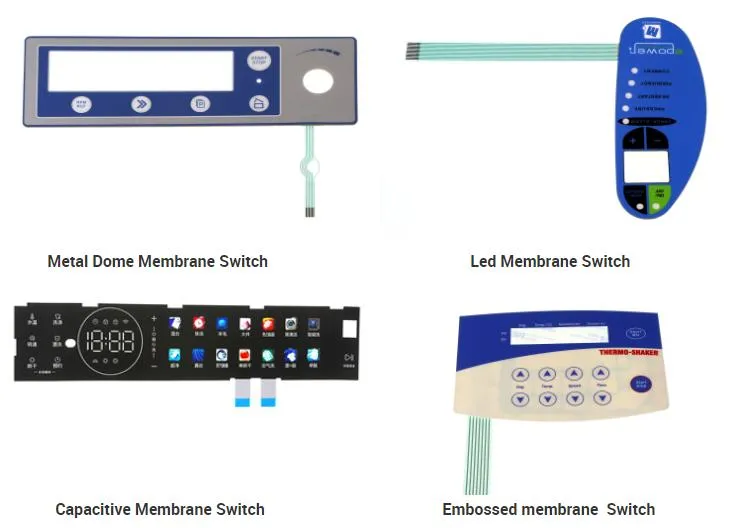 Manufacturer OEM Service Teclado Membrana Custom Made Membrane Switch Keypad Keyboard