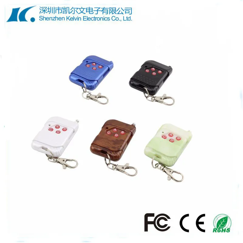 Mini Electric Garage Remote Control 4 Button 433MHz Controller Learning Code Gate Rolling Code Kl300-4
