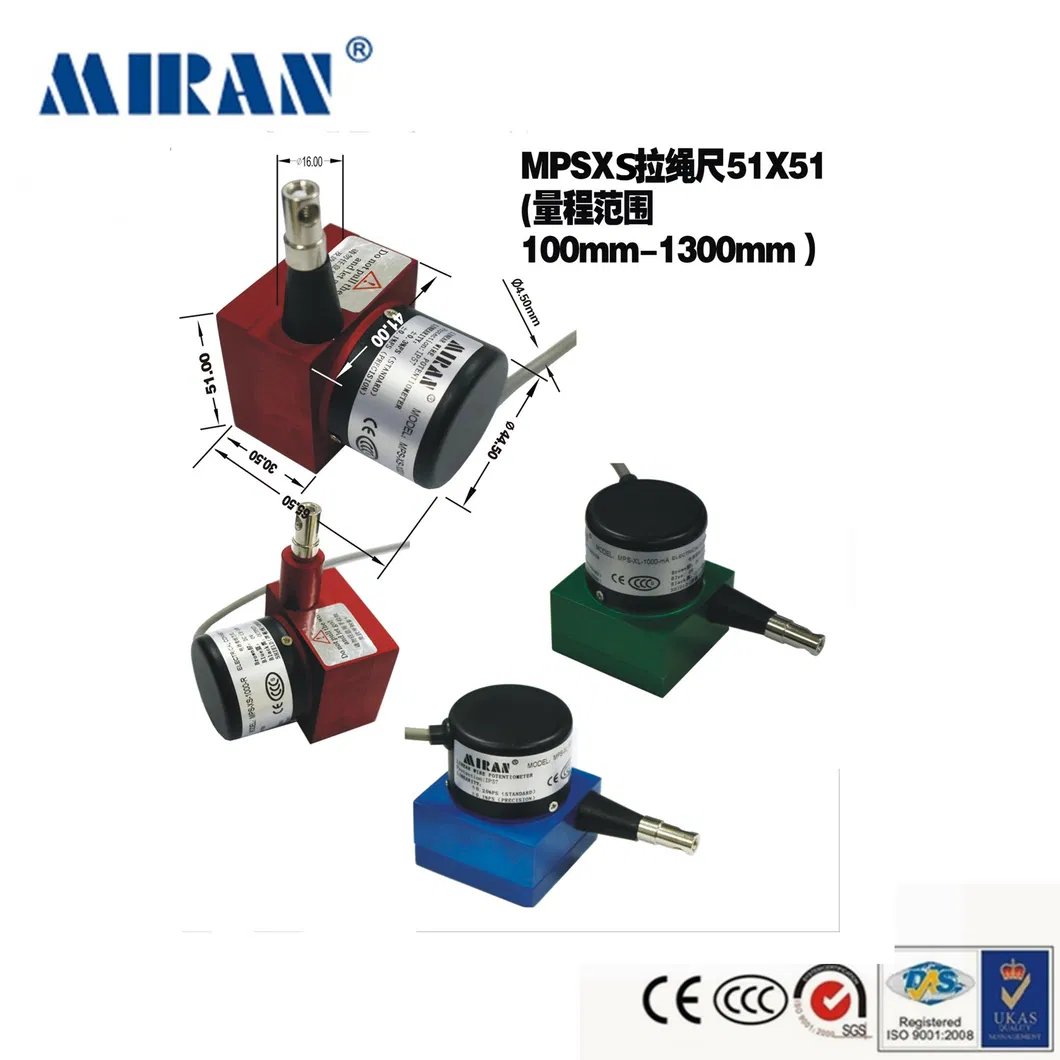 Miran Mps-S-R Draw Wire Displacement Sensor Resistance String Potentiometer