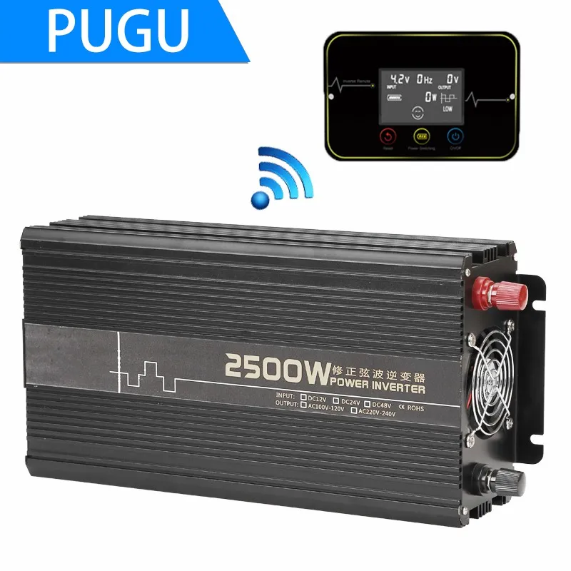Modified Sine Wave Inverter off Grid Power Inverter 2500W 12V to 220V
