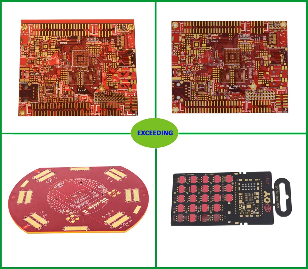 Multi-Layer HDI PCB Board, OEM HDI Buried Blind Fr4 PCB for Electronics Project, 12 Layer HDI PCB