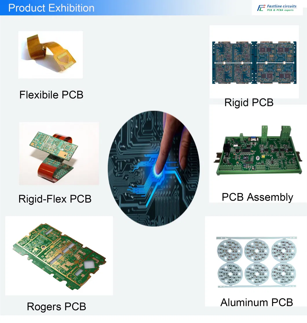 Multi-Layer PCB with Immersion Gold Rigid Flex PCB Manufacturer