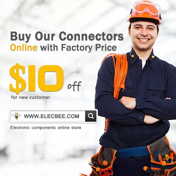 N Connector N Type Male Connector for Rg214 Clamp Type