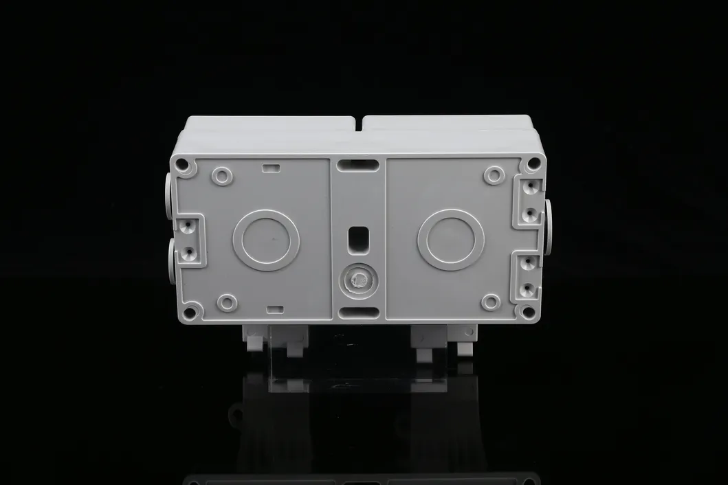 New Arrival IP66 Weatherproof Wall Socket with 2gang EU Socket