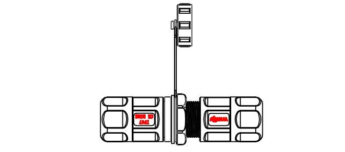 New Fashion Style Aohua Ethernet M21 Outdoor Signal Waterproof RJ45 Connector IP67