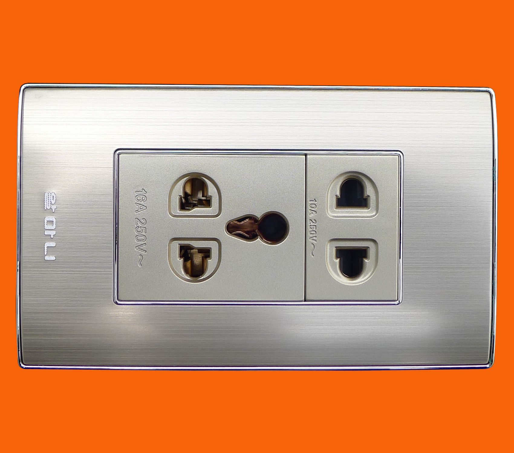 New Wall TV Socket with Tel Socket (AL2078S)