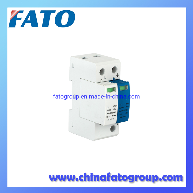 Npe Surge Protective Device SPD Surge Protector 1p+ Npe 2p+ Npe 3p+ Npe 20-40ka