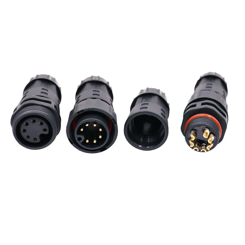 Nylon Series Solder Male Female Electrical Waterproof Connector Automotive