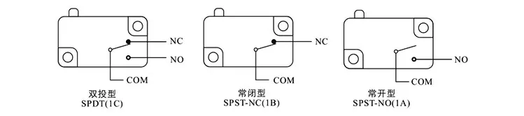 Omron 3pin Spdt 10A 250V Micro Switch for PCB Board