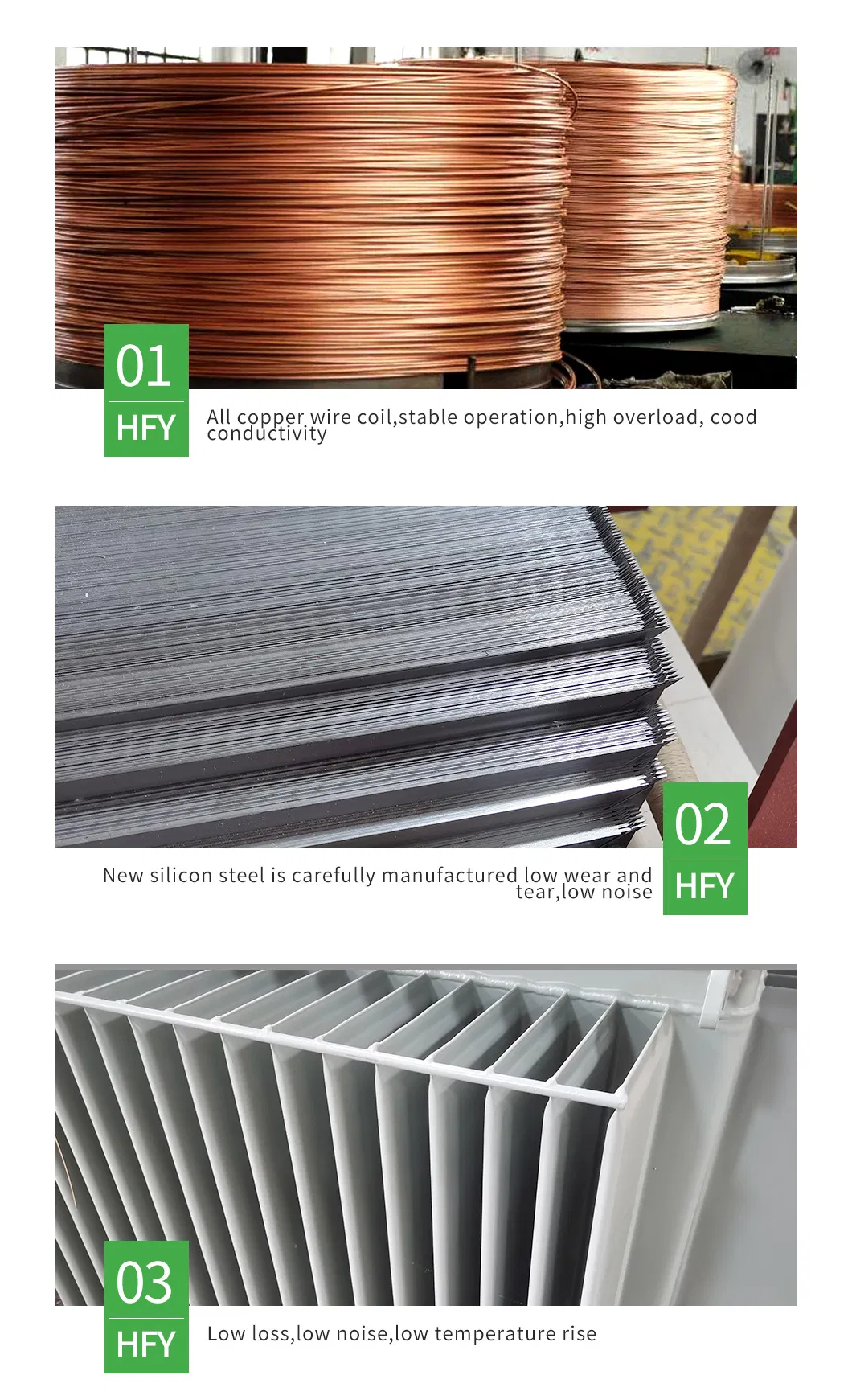 Onan 11kv/400V 1000kVA 1mva Oil Immersed Distribution Power Transformer