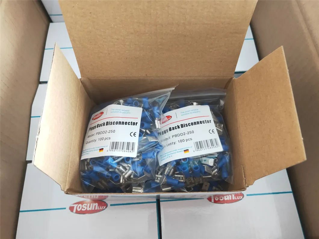 Piggy Back Disconnector Wire Terminal for 0.5-6sqmm AWG22-10 Lead Section