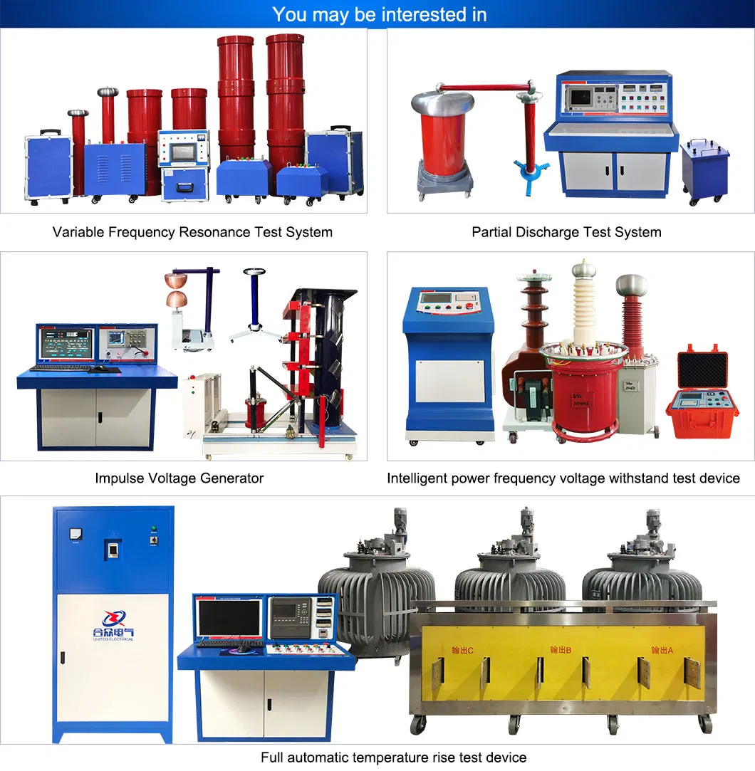 Power Frequency Withstand Voltage Test Set/ Partial Discharge Test System