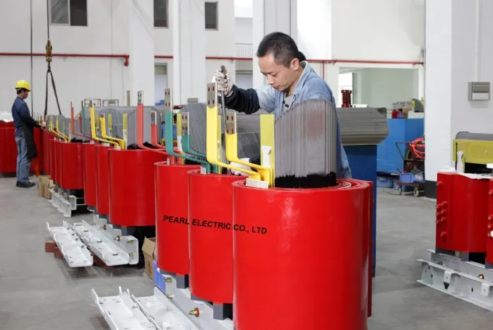 Power Transformer in Dry Type with Copper Winding and Lamination Core