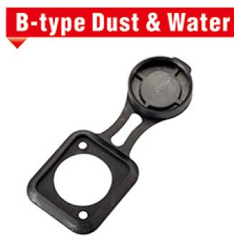 Powercon Connector Socket Waterproof Male Chassis Copper 3-Pin IP65