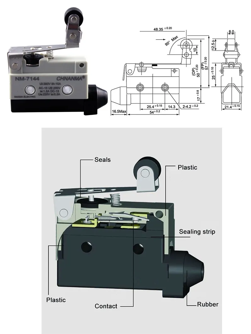 Professional Manufacture CNC Mini Micro Switches