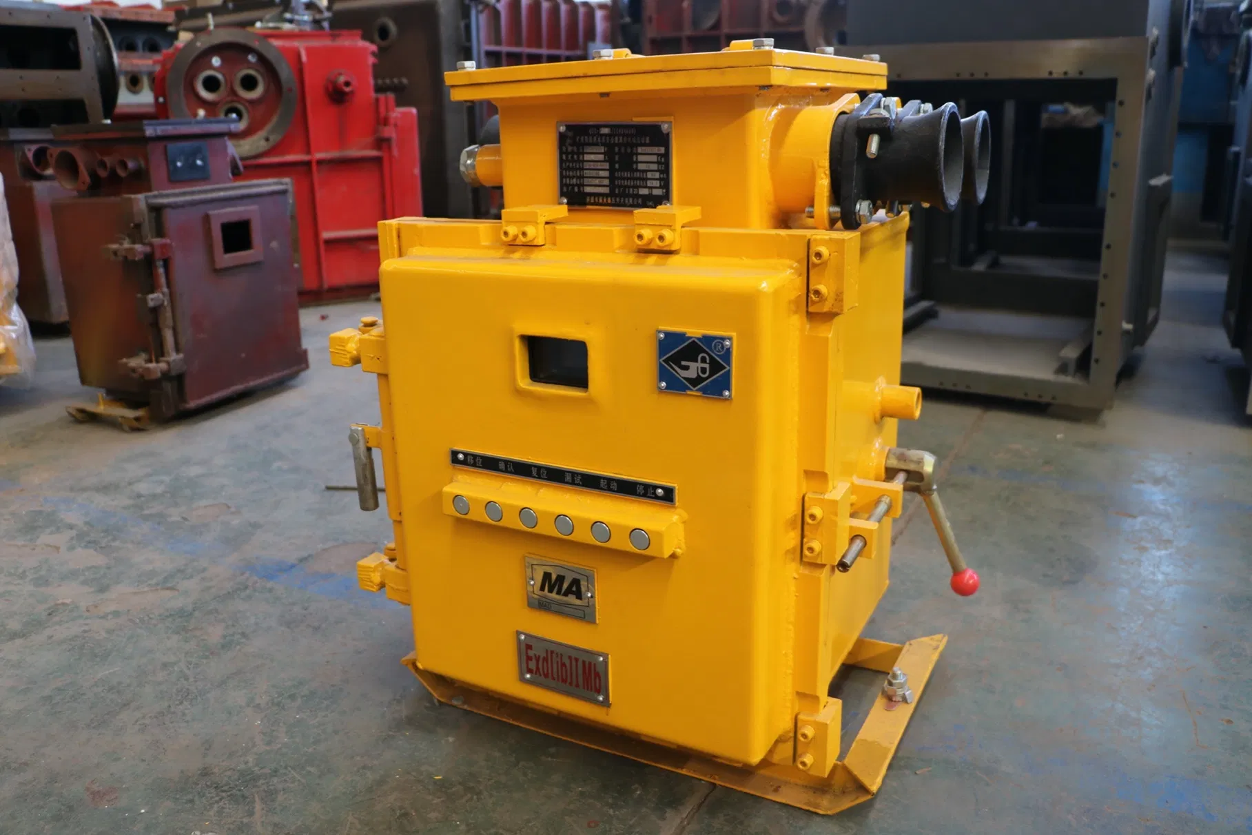 Qjz-400/ 1140 R/Z Mine-Used Flameproof and I. S. AC Soft/Direct Starter, Low-Voltage Protection Box, Switch
