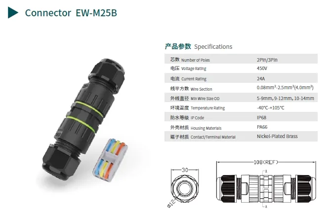 Quick Install Onnector Ew-M25b