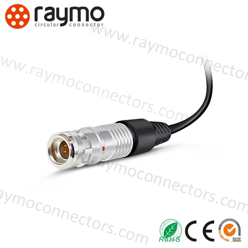 Raymo B Series Fgg Egg Push Pull Male Cable Plug High Speed Camera Circular Connector