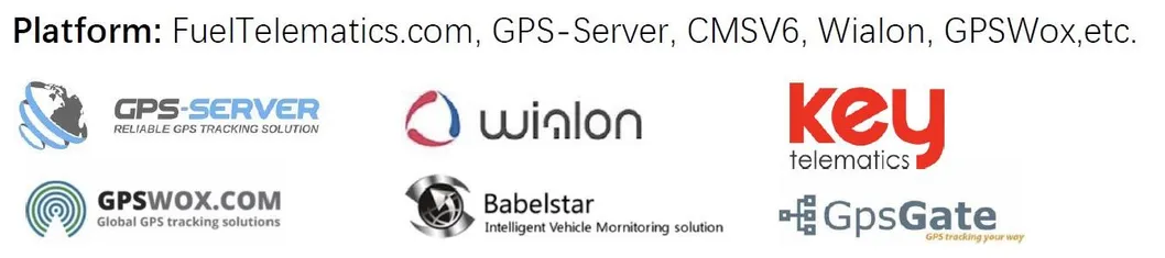 Real Time Tracking Telematics Fuel Monitoring System with GPS Tracking Ultrasonic Fuel Level Sensor