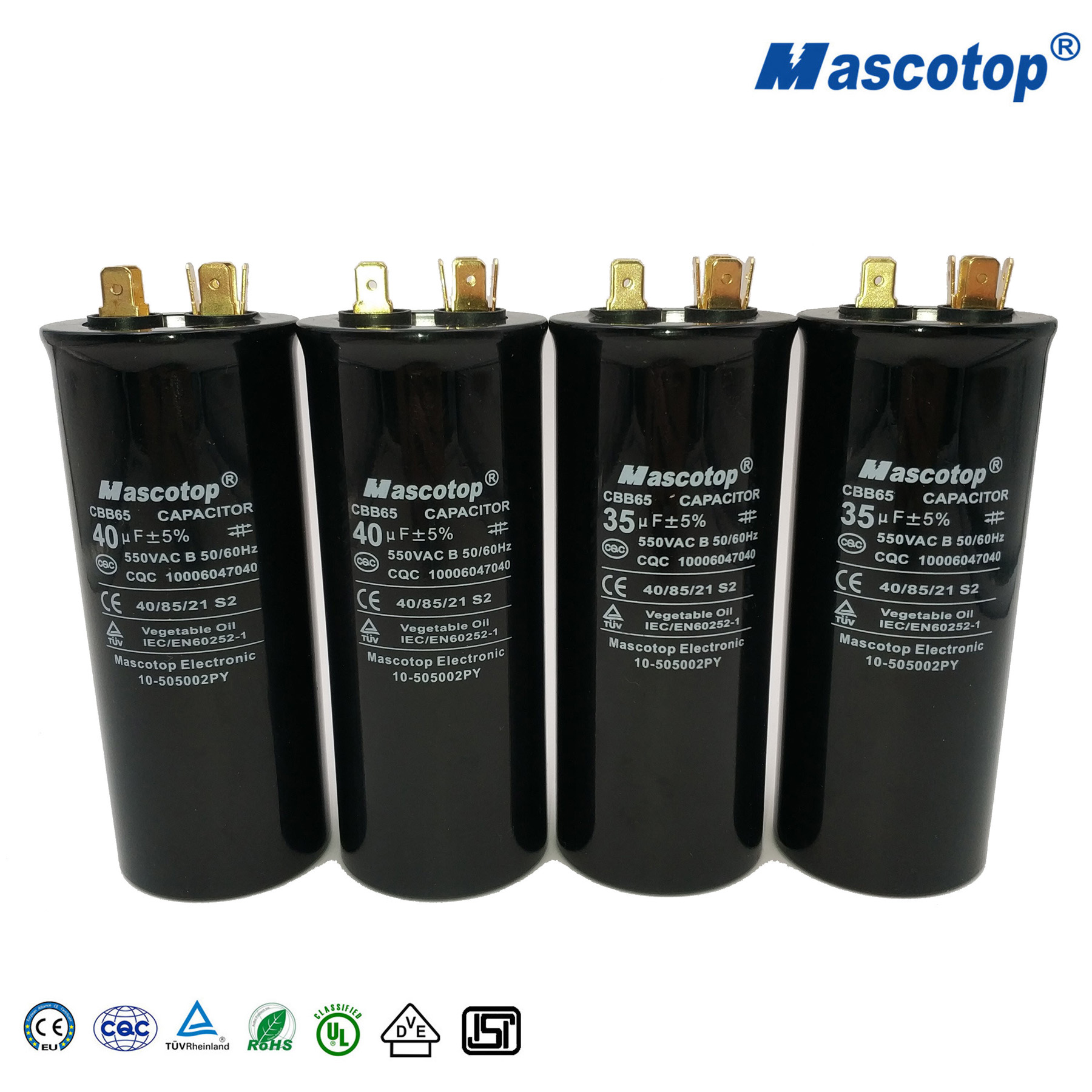 Reasonably Priced Cbb65 Capacitor for Air Compressor Oval Dual