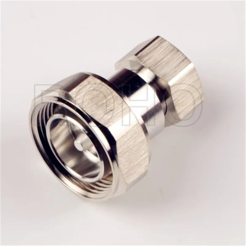 RF Coaxial Mini DIN 4.3/10 Female-N Male Connector Adapter