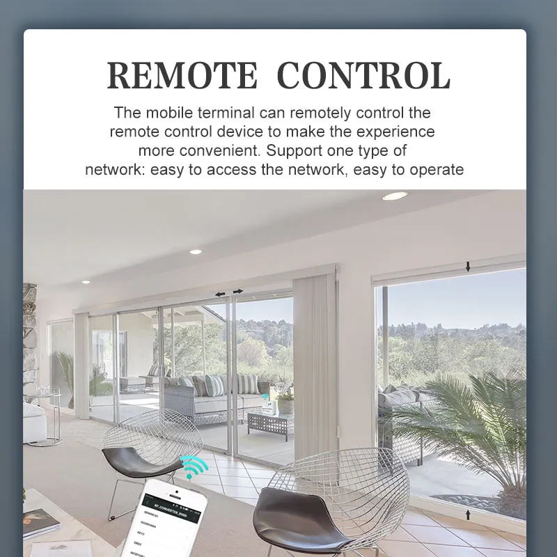 RF Converter Controlled by Phone Ios APP System Fixed&Rolling Code Duplicator Yet6956