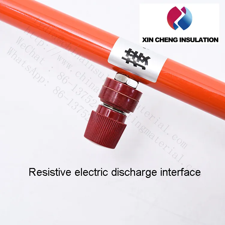 Safety Equipment 35kv Insulation Static Discharge Rod